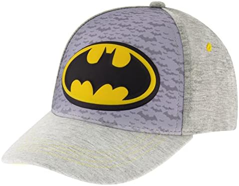 קומיקס בייסבול כובע, באטמן מתכוונן פעוט 2-4 או ילד כובעים לילדים גילים 4-7