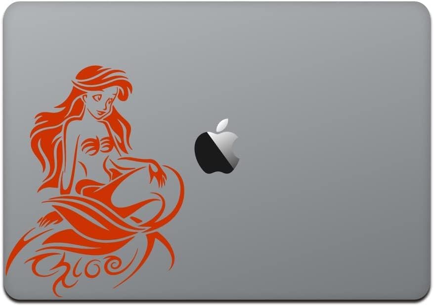 חנות חביבה MacBook Pro 13/15 /12 מדבקת מדבקה של MacBook Little בת ים אדומה M800-R