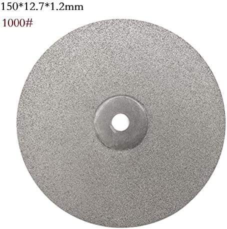 Dayaq 6 ב 150 ממ 80-3000 Grit Diamond Wheel Wheel Lapping Disc גלגל הברכיים שטוח גלגל ליטוש ליטוש דיסק