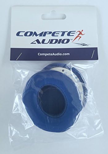 התחרות כריות אוזניים להחלפה כחולה של Audio MB20 עבור Monster Beats Solo 2.0 אוזניות Wired ו- Wireless