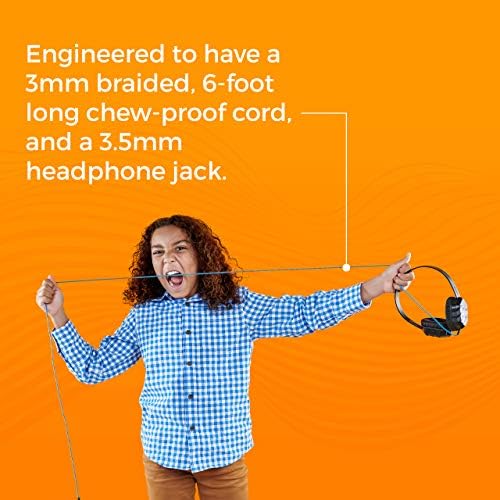 גומדרופ DropTech B1 אוזניות אוזניים יתר. מיועד לתלמידי K-12, מורים וכיתות כיתות-נבדק, מחוספס ואמין לחוויית