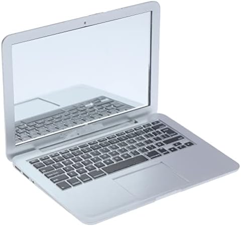 1 יחידות מיני מחשב נייד מראה מיני כיס איפור ברור מראה מיני מחשב נייד מראה חבילה קטן מראה כיס יצירתי חמוד