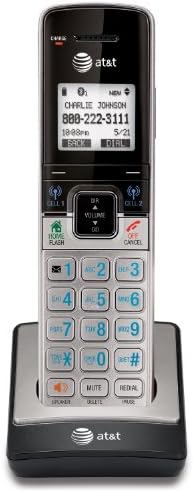 AT&T TL96273 DECT 6.0 טלפון אלחוטי הניתן להרחבה עם Bluetooth Connect לתא, למערכת המשיבים ולרמקול