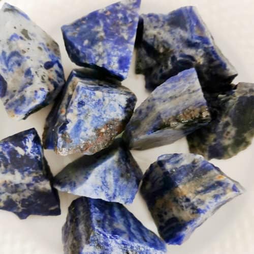 Dengkai טקסטורה כחולה טבעית פלואוריט קריסטל/100 גרם קריסטלים דגימה מינרלית אנרגיה אבן ריפוי -משומשת