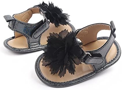 תינוקות בנות אחת נעלי רשת פרחים ראשון הליכונים נעלי פעוט סנדלי נסיכת נעלי כפכפים פעוט בנות
