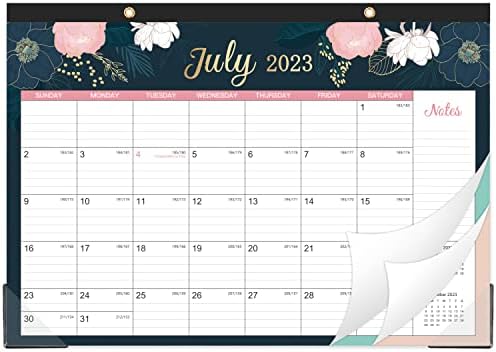 לוח שולחן 2023-2024-18 חודשים לוח שנה/קיר לוח השנה 2023-2024, יולי 2023-דצמבר 2024, 17 x 12, לוח שולחן 2 ב -1,
