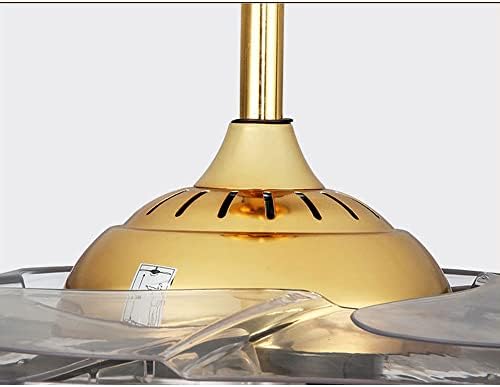 מחיר מפעל זלורד בסגנון אירופאי מאוורר קריסטל אור מודרני מודרני שלט רחוק אקרילי תקרה מאוורר מנורה LED TRICHROMATATY