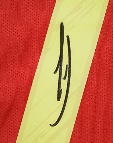 קווין דה ברוין חתום על חתימה בלגיה אדום 7 ג'רזי בקט הסמכת עד