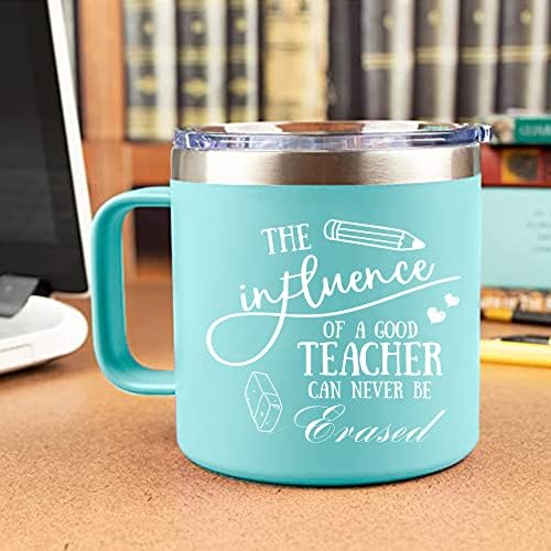 מתנות הערכת מורים, השפעתו של מורה טוב לעולם לא יכולה להימחק ספל קפה, מתנת יום המורה הטובה ביותר,