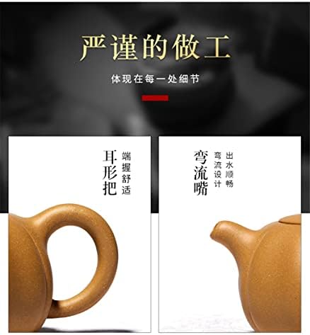 Kutdyk Yixing סיר סיר סגול עפרות בעבודת יד Dahongpao קומקום מפורסם Kung Fu Set Set Stall Coffice Single