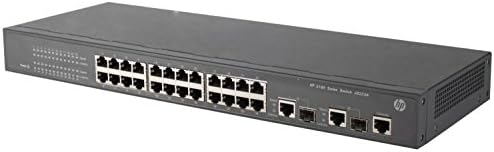HP 3100-24 V2 Si Ethernet מתג - 24 יציאות - ניתן לניהול - 26 x RJ -45 - 2 x חריצי הרחבה - 10/100/1000base