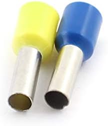 אקס-דריי 320 יח '4009 4 ממ 2 12 חוג צהוב כחול צינור ראש מבודד מסופים חוט חשמל חיבור (320 יח' 4009 4 ממ 2