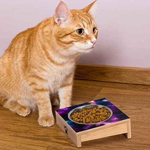 קוסמי סגול ערפילית חתול קערה, מוגבר לחיות מחמד קערה, להגן על חיות מחמד של עמוד השדרה ולהפוך חתולים נוח נגד