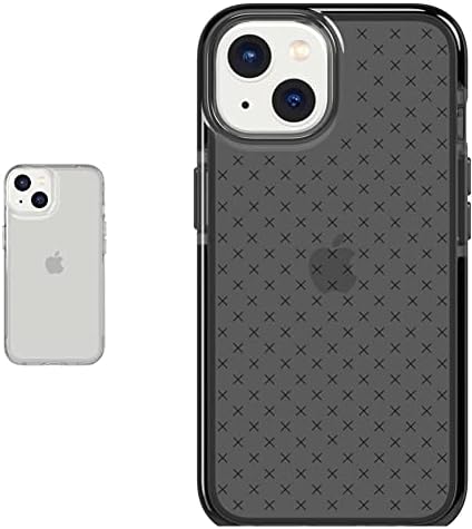 Tech21 iPhone 14 EVO CLEAR-עמיד בפני שריטות, סופג זעזועים מארז טלפון ברור ואייפון 14 EVO בדיקת-ספיגת