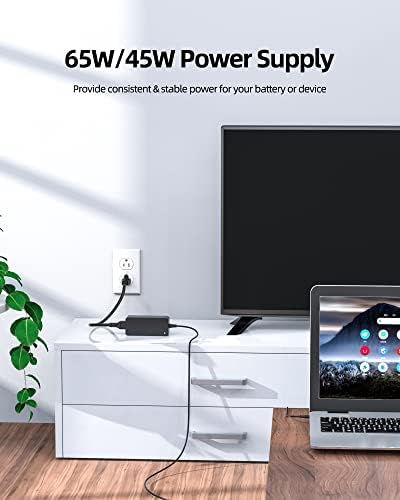 65W USB C מטען מתאים ל Lenovo Yoga 7i 9i 14 15 2 ב 1 כבל אספקת חשמל מתאם נייד - כבל אספקת חשמל -