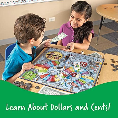 למידה משאבים כסף שקיות מטבע ערך משחק-גילאי 7 + כיף למידה משחקים לילדים, מפתחת כישורי מתמטיקה