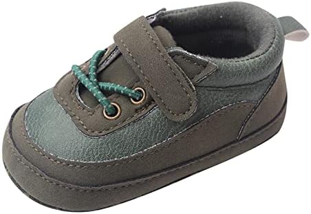 ילדי קיץ תינוקות נעלי נעלי נעלי ספורט רצפה עגול בוהן עגול מחליק על משקל קל וגודל 4 נעלי נעליים פעוטות