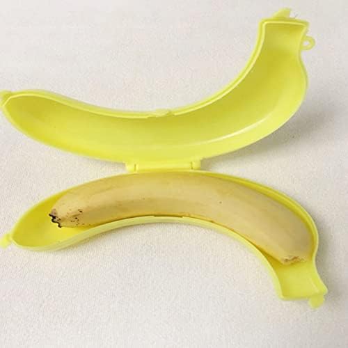 קייס מוביל בננה בננה שומר חיצוני שומר בננה מקרר בננה מיכל אחסון טרי בננה כיסוי נסיעות מקרה: בננה פלסטיק