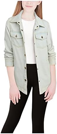 עירוני רפובליקה בנות ז 'אן מעיל-הצמד כפתור ג' ינס ז ' אן חולצה מעיל