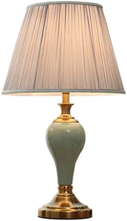 GPPZM מנורת ליד המיטה בסגנון אירופאי, תאורה דקורטיבית חמה בחדר השינה עם אילוף ייחודי ואור בסיס מתכת