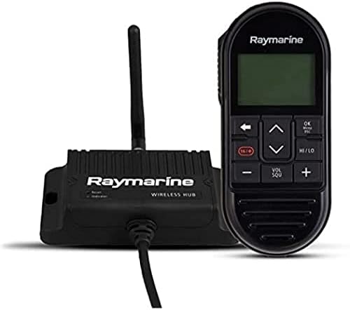Raymarine A80544 מכשיר אלחוטי עבור Ray90/91 VHF, קטן, שחור