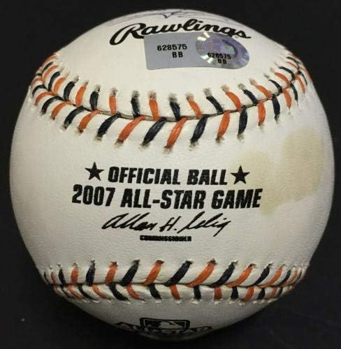 2007 Al All All Star Team חתום בייסבול רשמי 13 Auto ICHIRO Verlander MLB HOLO - כדורי חתימה