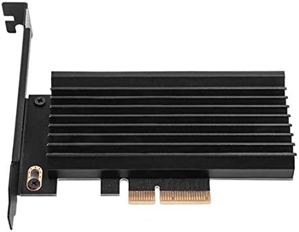 Silverstone SST-ECM24-ARGB זוהר M.2 NVME SSD הרחבה PCIE X4 כרטיס מתאם, תואם RGB הניתן להתייחסות אליו