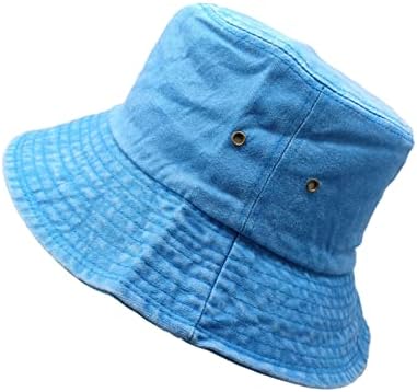 כובע דלי פטריות לגברים נשים יוניסקס וינטג 'הדפס קריקטורה כובע דייגים קל משקל כובע דלי נייד לטיולים