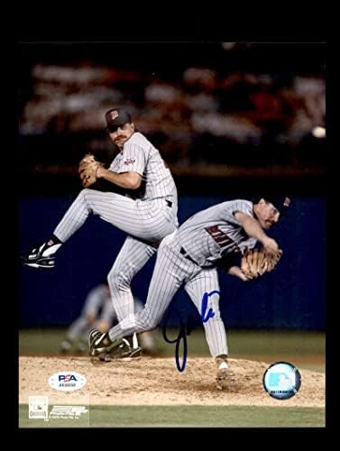 ג'ק מוריס PSA DNA חתום 8x10 תאומים חתימת תמונות - תמונות MLB עם חתימה
