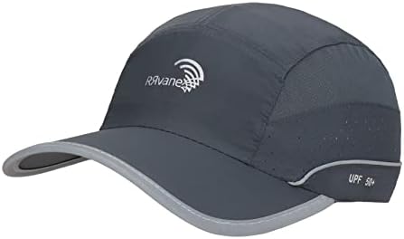 כובע ריצה מתקפל upf50+ כובע ספורט חיצוני יבש מהיר מהיר משקל קל משקל קל כובע בייסבול לא מובנה