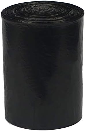 שקית אשפה שחורה, גרן 9-12 ליטרים שקית אשפה בגובה מטבח שקית אשפה זבל, שחור)