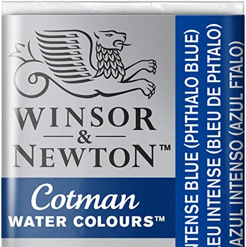 Winsor & Newton 0301696 צבע צבעי מים Cotman - ירוק, כחול, 1,9x1,6x1,1 סמ