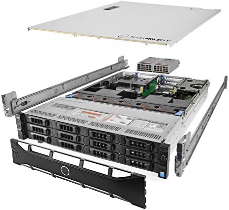 TechMikeny Server 2x E5-2640V4 2.40GHz 20 ליבות 128 ג'יגה-בייט H730 Rails PowerEdge R730XD