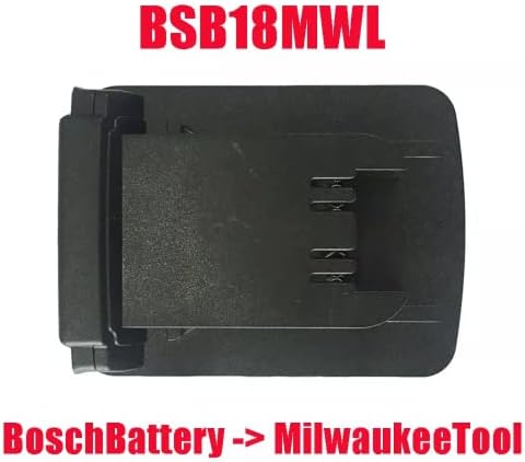 BSB18MWL ליתיום-יון מתאם כלים לסוללת סוללה למילווקי 18V M618 כלים באמצעות BOSCH 18V Lithium Battery