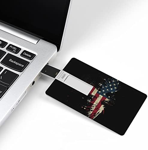 דגל אמריקאי נשר כונן הבזק USB 2.0 32G & 64G כרטיס מקל זיכרון נייד למחשב/מחשב נייד