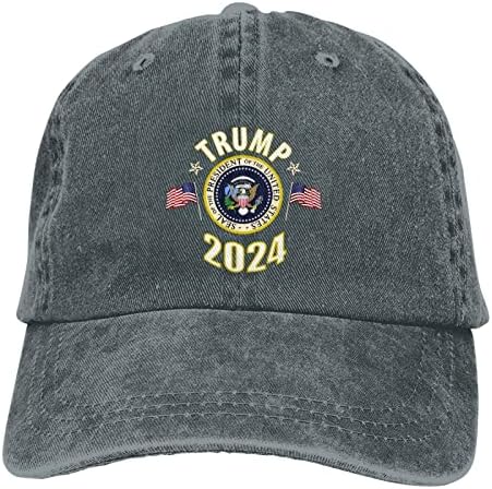 טראמפ 2024 הציל את אמריקה כובע בייסבול כובע כובעי שמש מתכווננים כובעים אשה גבר כובעי שמש