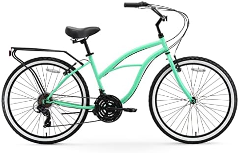Sixthreezero סביב בלוק האופניים של חוף הנשים, 1/3/7/21 מהירות אופניים, גלגלים 26 /24, מספר צבעים