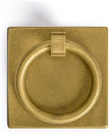 צלחת טבעת פילוסופיית חומרה מושכת 2.3 אינץ ' - סט של 2 - אדריכלות, עיצוב פנים, חומרת התאמה אישית של ארון