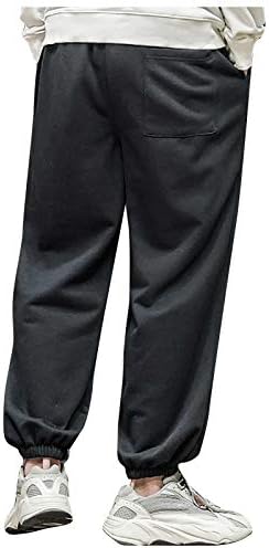 מכנסי נשים רופפים בגודל פלוס צבעים בגודל מוצק של מכנסי טרנינג מדורגים מכנסיים מפעילים מכנסיים לשליטה על