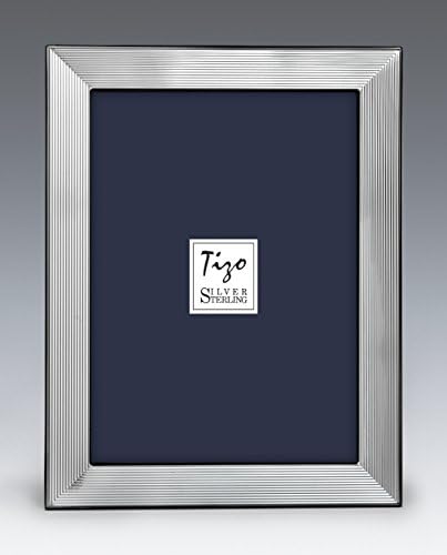 טיזו 5 x 7 .925 מסגרת תמונת כסף סטרלינג