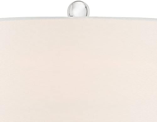 פוסיני אירו עיצוב טיילור מודרני שולחן מנורת 29 גבוה דמעה כחול מערבולת אמנות זכוכית מתכת לבן