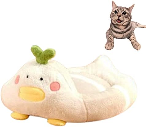 עצמי התחממות חתול מיטה-חמוד דמדומים צורת חתול מחמד מיטת כסא נשלף רחיץ עבור קטן בינוני חתלתול כלב חתול מיטה
