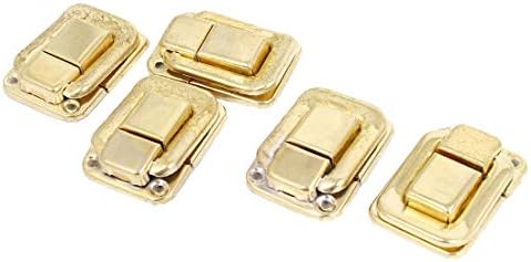 חדש בודד0167 מגירת מקרה בהשתתפות אבזרי חומרה לעבור אמין יעילות תפס וו זהב טון 36 ממ אורך 5 יחידות