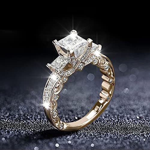 יהלומי טבעת פופולרי מעודן טבעת פשוט תכשיטים פופולרי אביזרי כסף טבעות חבילה
