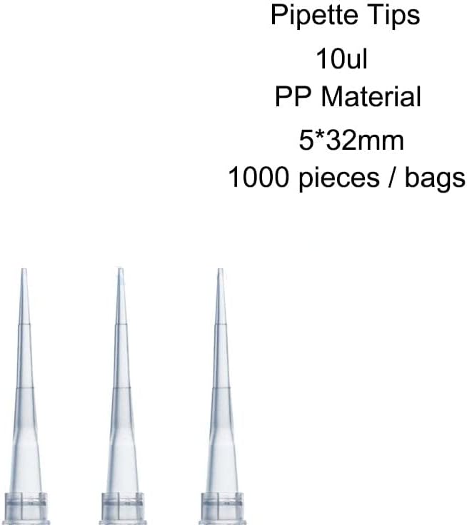 קצה פיפטה מעבדה פלסטיק 10 ל-200 ל-1000 ל-5 מ ל 10 מ ל טיפים למיקרופיפטה חד פעמיים שקוף ציוד