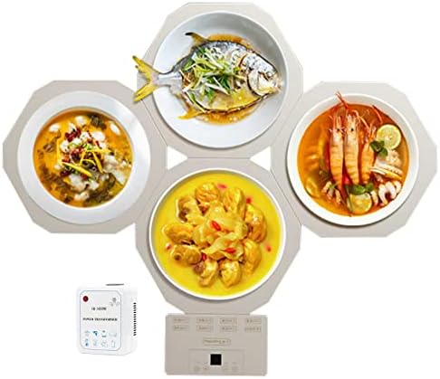 מחממי מזון Heoaoh למסיבות מזנונים חשמליים, קלים נקיים, ניידים ונהדרים למסיבות חג ואירועים