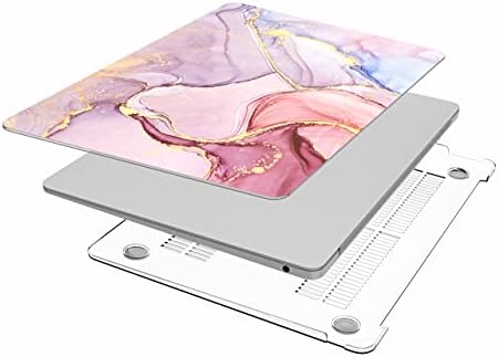 AOGGY תואם ל- MacBook Air 13 אינץ 'דגם Case: A1466/A1369, צבע פלסטיק פלסטיק קשיח שרוול מגן וכיסוי