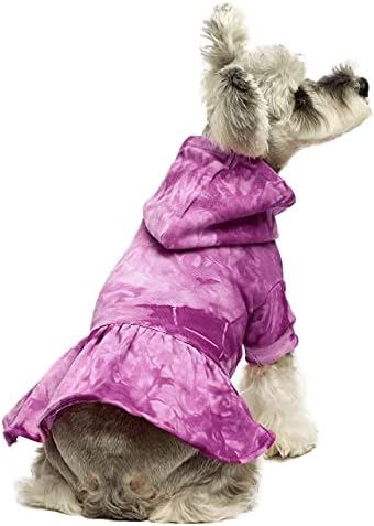 כותנה עניבה לצבוע כלב בגדי כלב הסווטשרט שמלות לנשימה חצאית ילדה כלבלב שמלת גור תלבושות חתול סווטשירט הלבשה