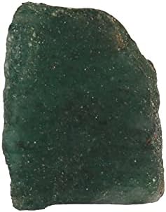 טבעי אפריקני ירוק ירוק ריפוי אבן קריסטל 31.25 סמק