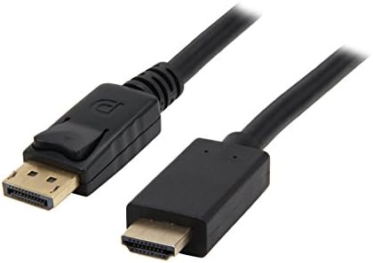 מעבדות ניפון DP-HDMI-3 יציאת תצוגה 3 מטר זכר ל HDMI זכר 28 כבל AWG